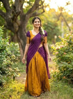 Teeya Creation Womens New Trendy Festive Season Designer Lehenga Choli Set - Wine | Grocsy