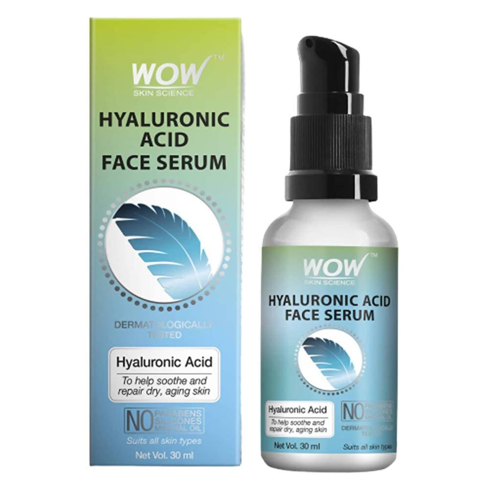 Wow Skin Science Hyaluronic Acid Moisturising Face Serum | Grocsy