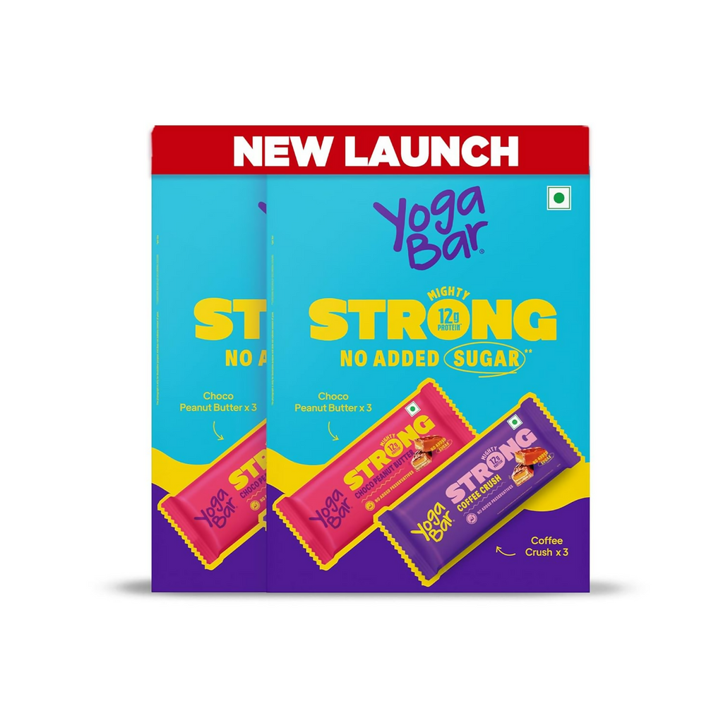 Yoga Bar Variety Pack 12g Strong Protein Bars | Grocsy