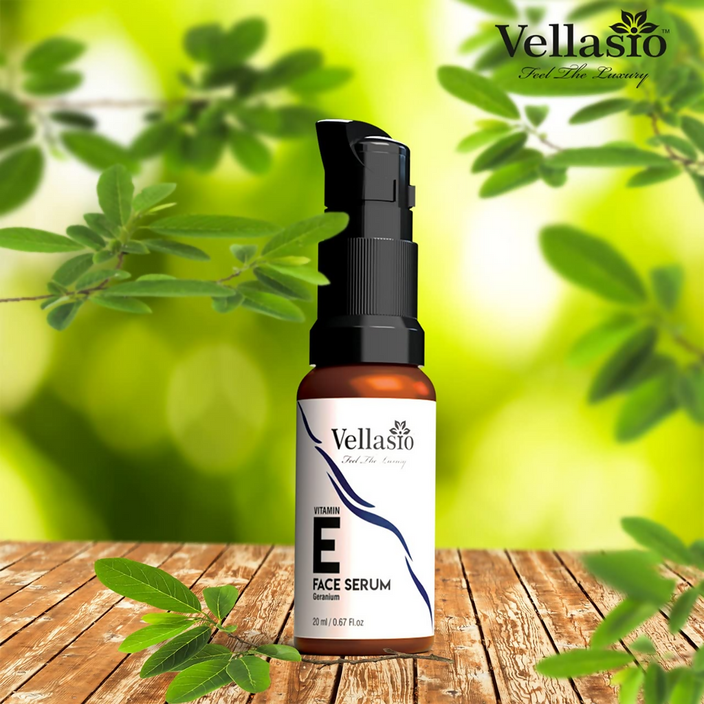 Vellasio Vitamin E Face Serum, Nourished Soft & Glow Skin | Grocsy