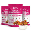 Troovy Healthy Masala Vegetable Chips Tasty & High Protein Snacks | Grocsy