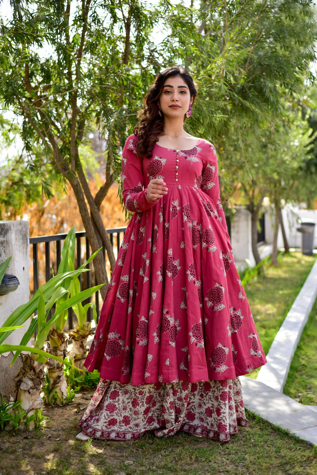 Aayaa Pure Cotton Silk Suit With Heavy Digital Print - Multi Color | Grocsy