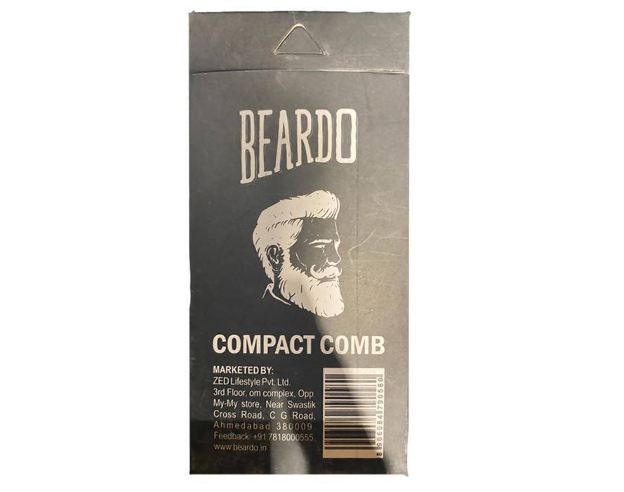 Beardo Compact Sheesham Beard Comb | Grocsy