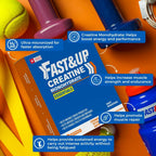Fast&Up Creatine Monohydrate Helps Sustain Longer Workout | Grocsy