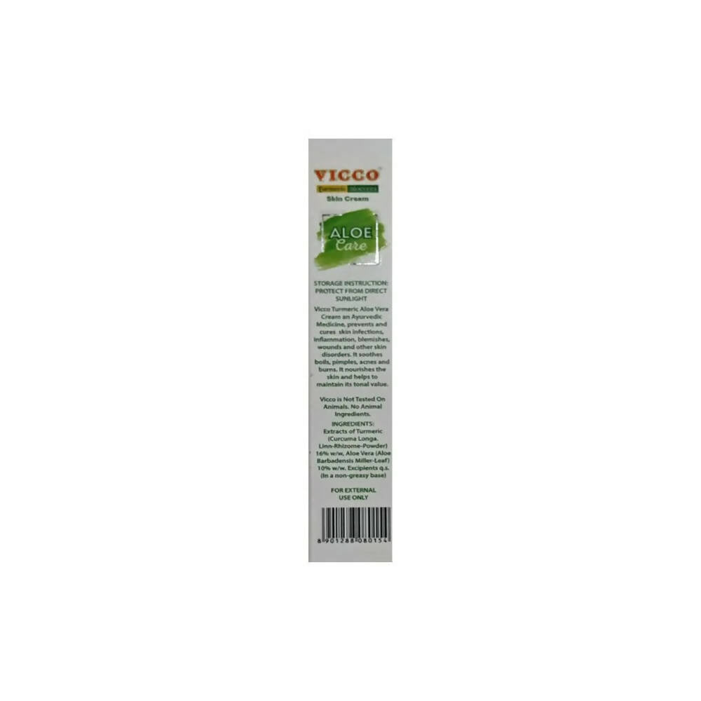 Vicco Turmeric Aloe vera Skin Cream | Grocsy