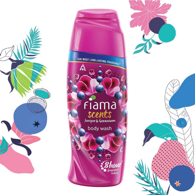 Fiama Scents Juniper & Geranium Body Wash | Grocsy