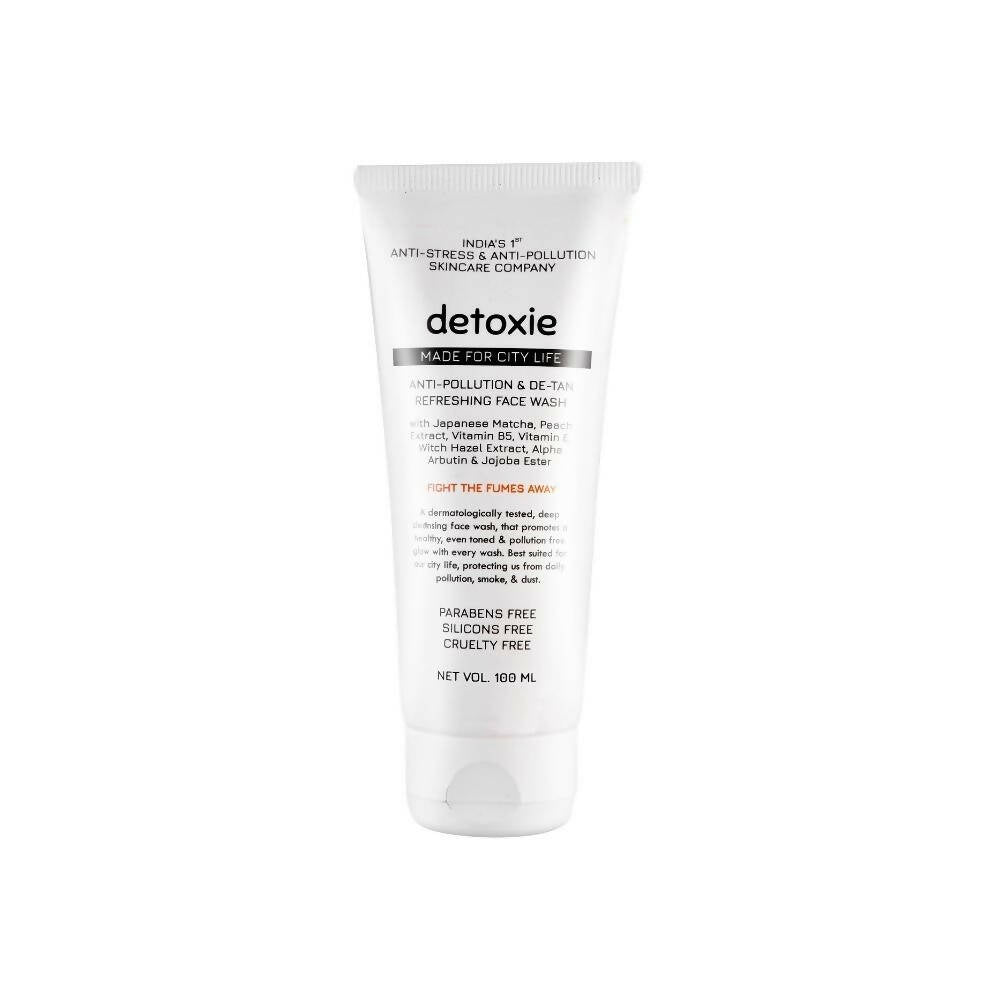 Detoxie Anti-Pollution & De-Tan Refreshing Face Wash | Grocsy