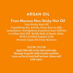 Biotique Advanced Organics Argan Oil From Morocco Non-sticky Hair Oil | Grocsy