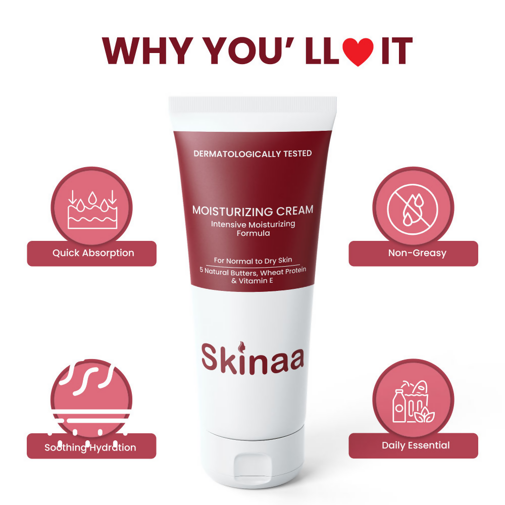 Skinaa Moisturizing Cream With Vitamin C, And Natural Butter | Grocsy
