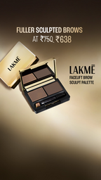 Lakme Facelift Brow Sculpt Palette | Grocsy