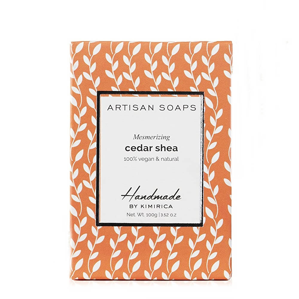 Kimirica Artisan Soap Cedar Shea | Grocsy
