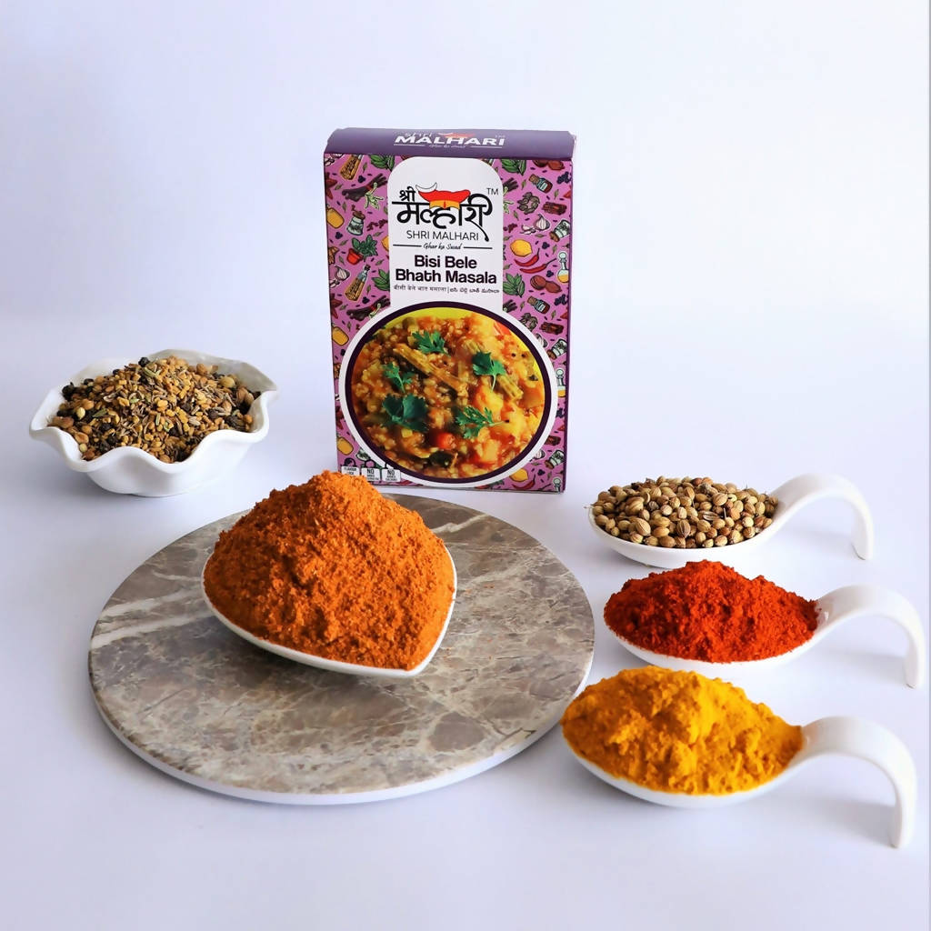 Shri Malhari Bisi Bele Bath Masala | Grocsy