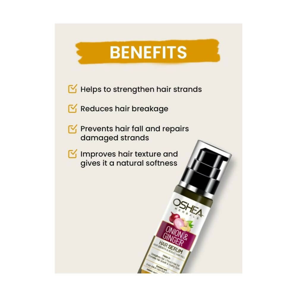 Oshea Herbals Onion & Ginger Hair Serum | Grocsy