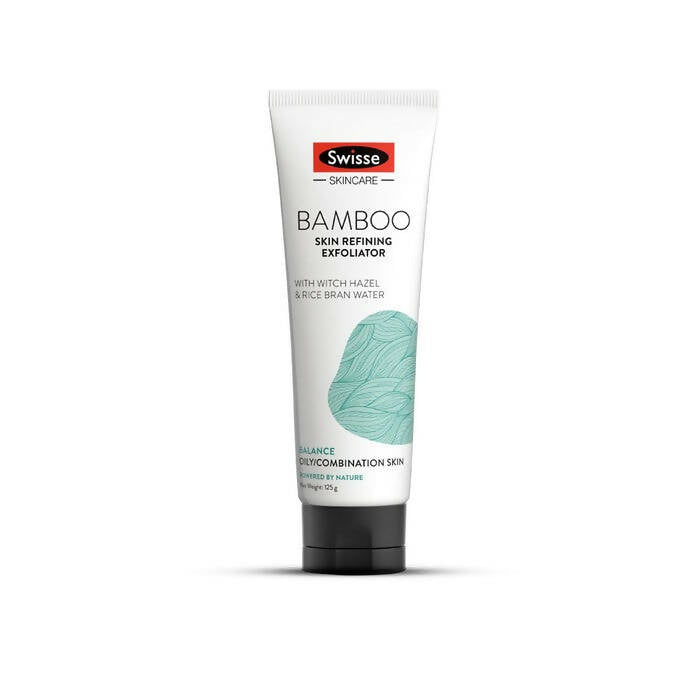 Swisse Skincare Bamboo Skin Refining Exfoliator With Witch Hazel & Rice Bran Water | Grocsy