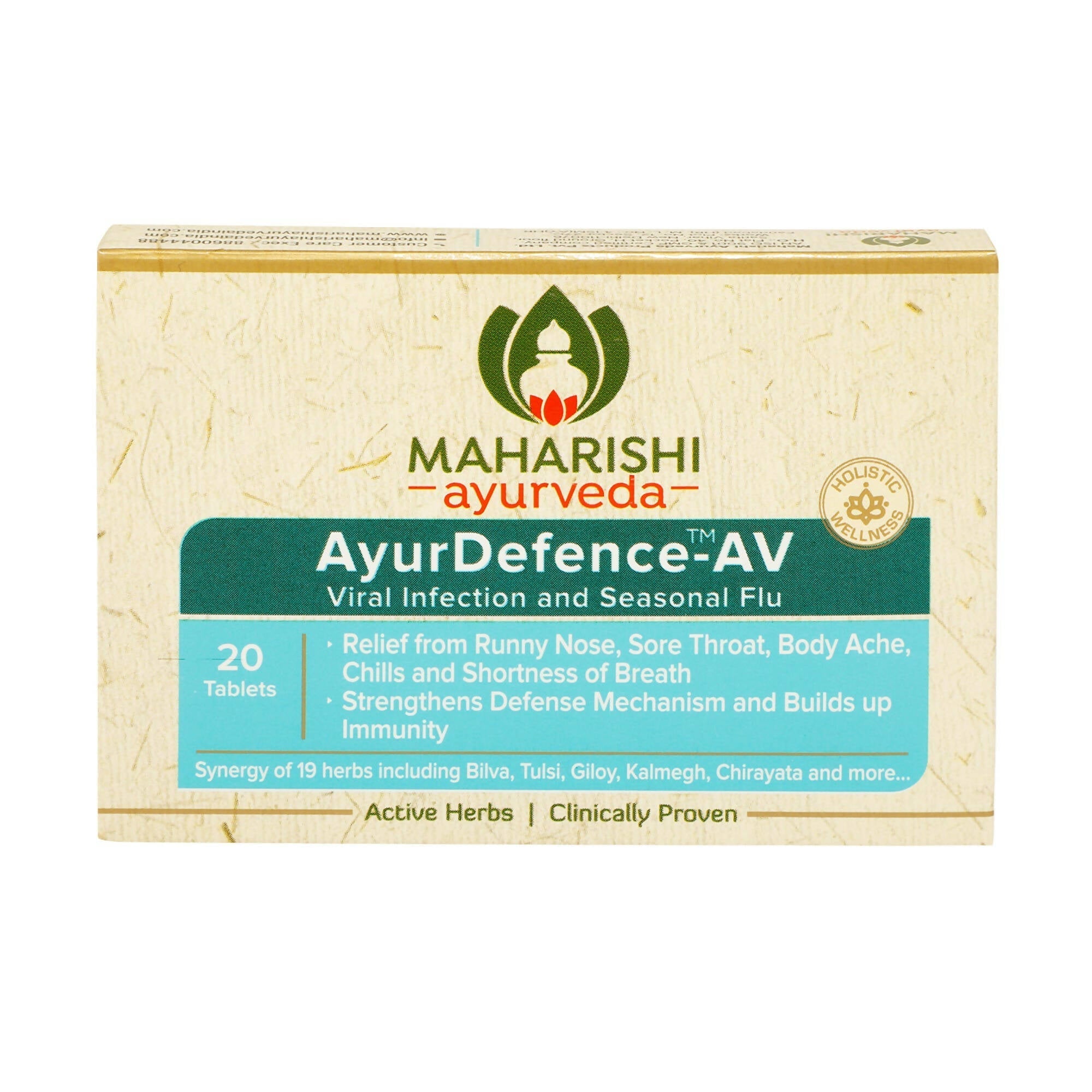 Maharishi Ayurveda AyurDefence-AV Tablets - Swadesiicart