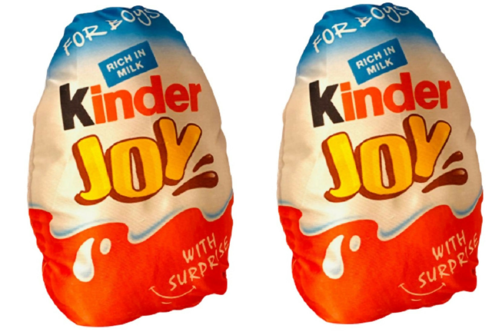 Unique Fashion Pack of 2 Microfibre Filled Reversible Cushion For Kids - 2 Kinder Joy | Grocsy