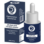 Dermistry Pure 2% Kojic Acid 1% Alpha Arbutin Instant Glowing Bright Light Pigmentation Spots Serum | Grocsy
