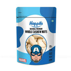 Happilo Natural Whole Cashews-Marvel Captain America Edition | Grocsy