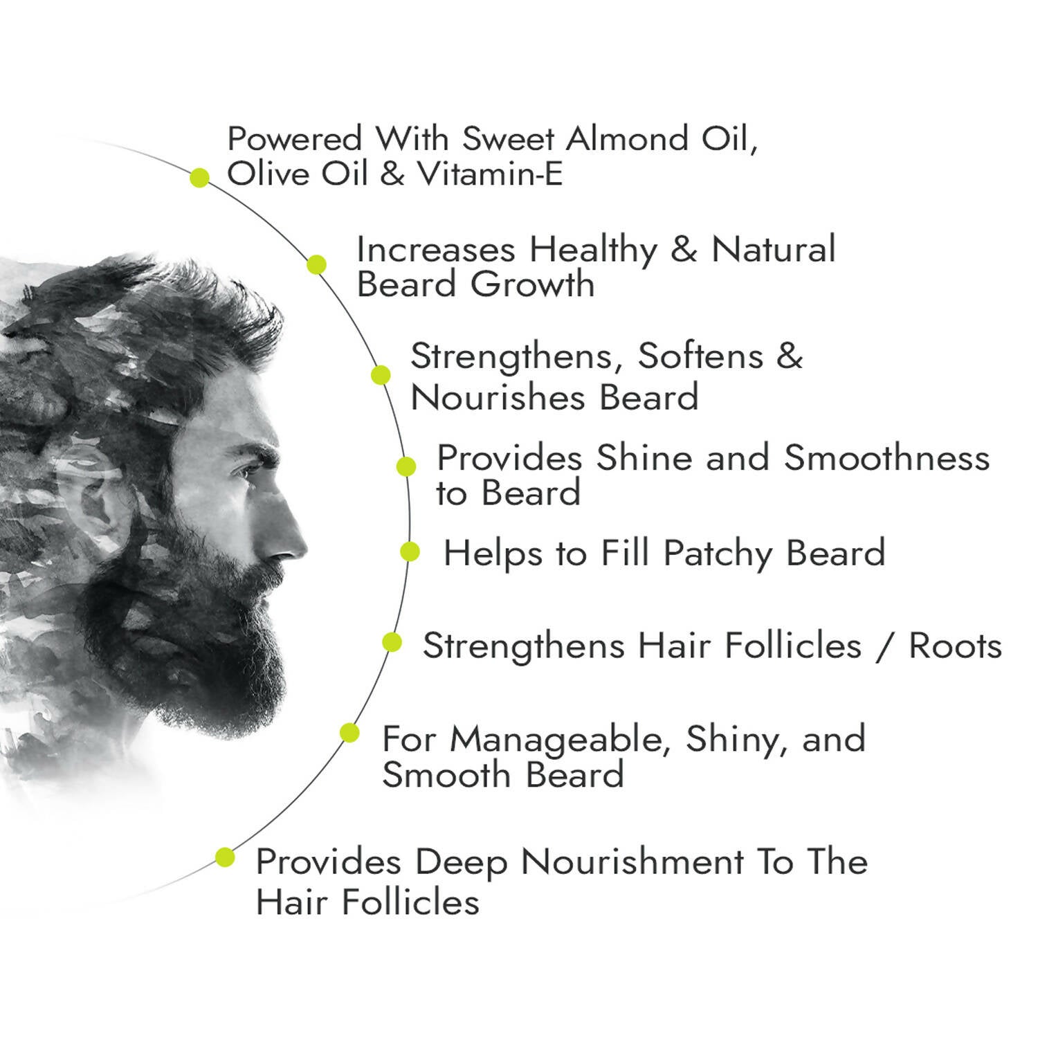 Vasu Healthcare Greeko Man Beard Oil | Grocsy