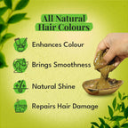 Veda Natural Colors For Black Hair - Henna & Indigo | Grocsy