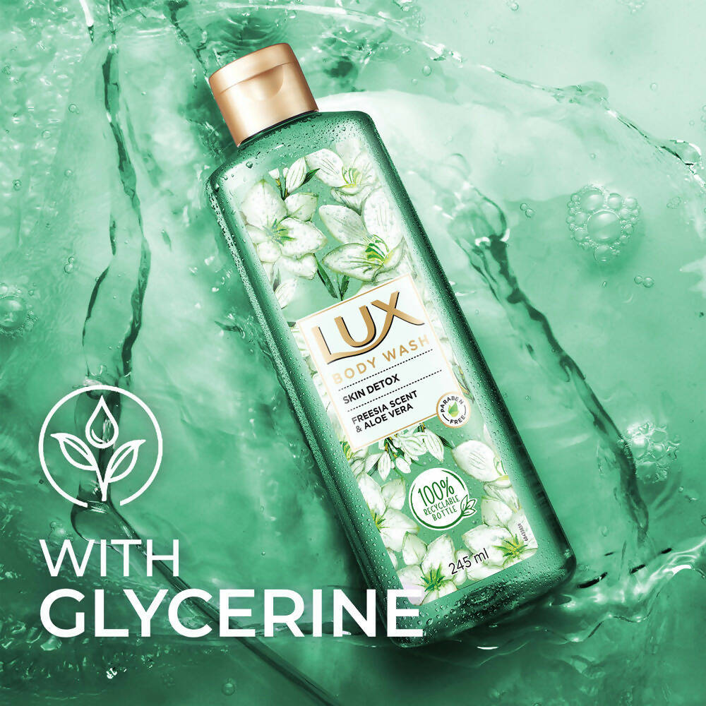Lux Skin Detox Body Wash with Freesia Scent & Aloe Vera | Grocsy