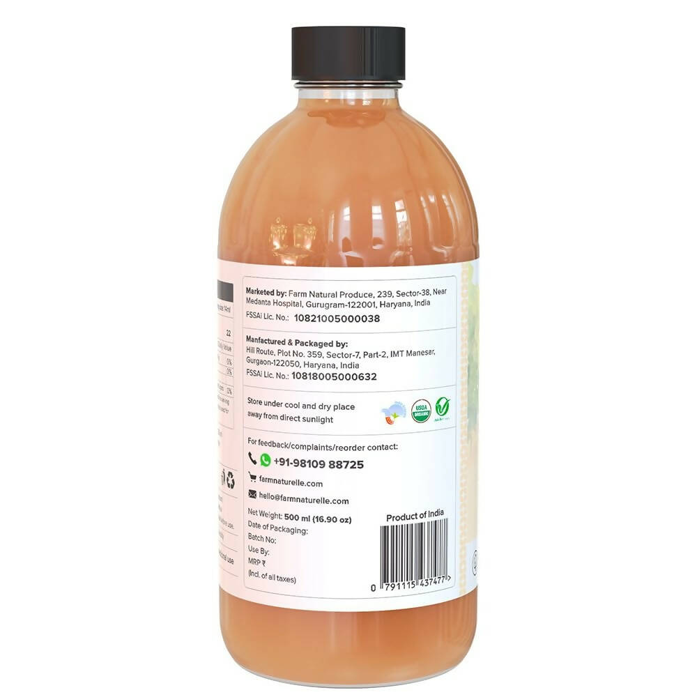 Farm Naturelle Apple Cider Vinegar with Mother | Grocsy