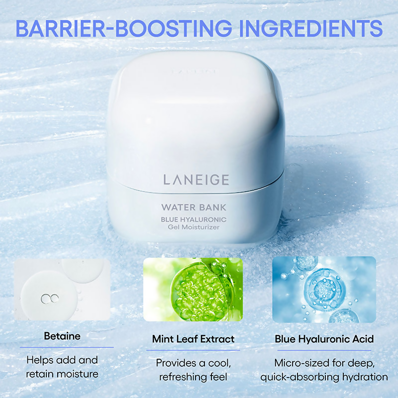 Laneige Water Bank Blue Hyaluronic Gel Moisturizer | Grocsy