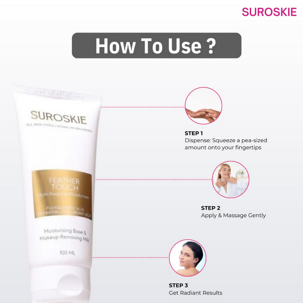 SUROSKIE Feather Touch Multi-Purpose Moisturizer | Grocsy