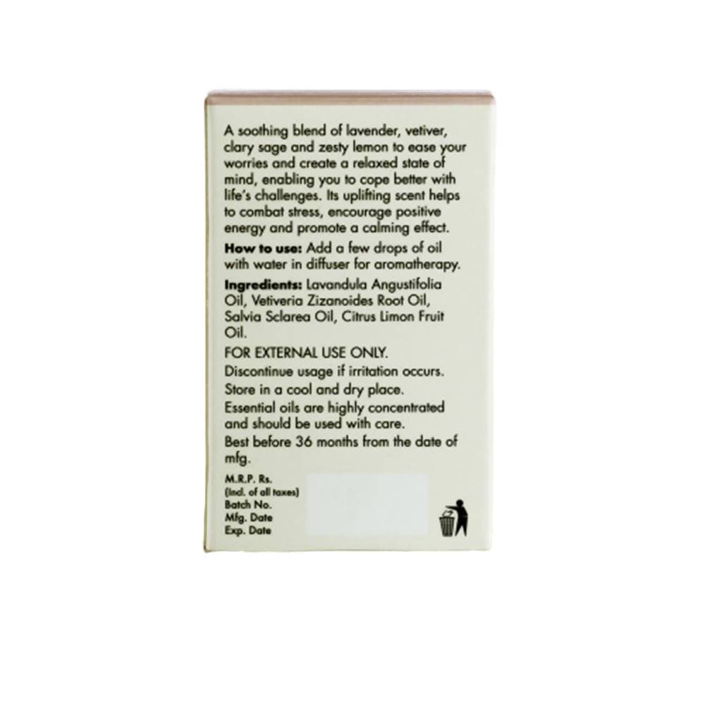 Azafran Organics Stress Relief Blend Pure Essential Oil | Grocsy