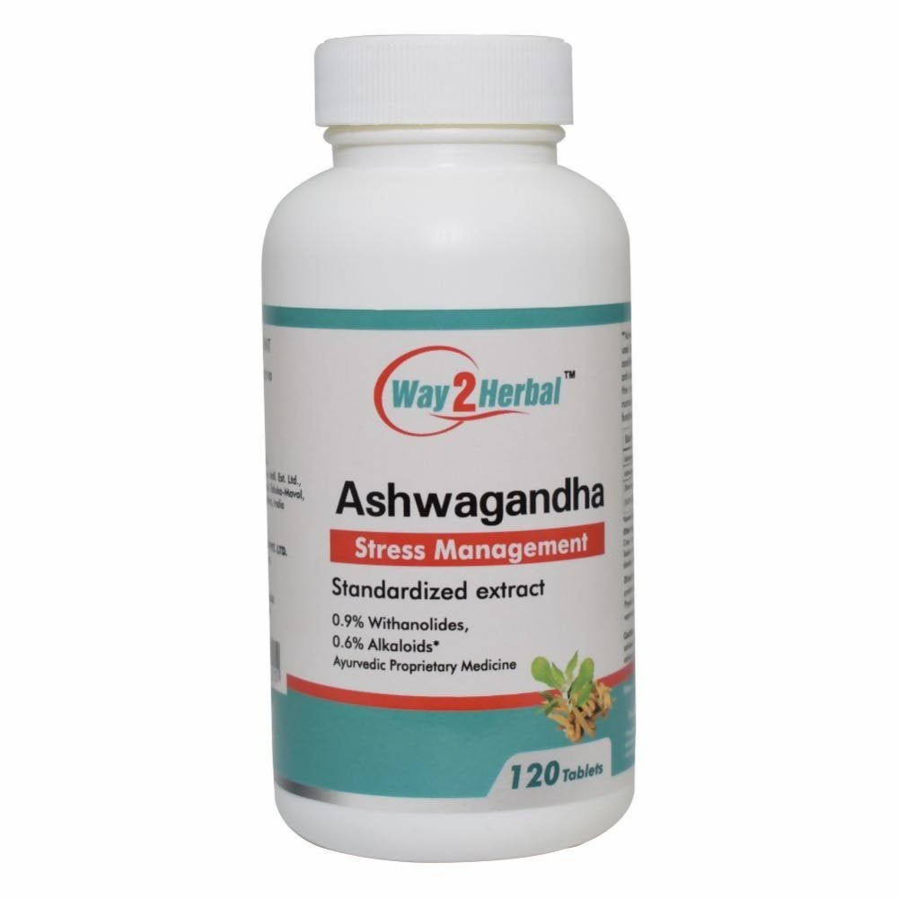 Way2herbal Ashwagandha Tablets | Grocsy