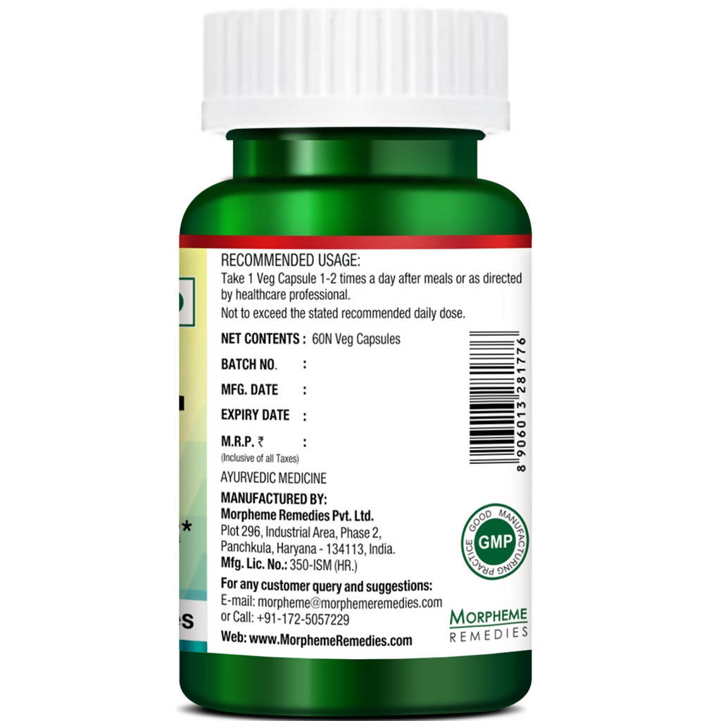 Morpheme Remedies Hair Vital Glow Capsules | Grocsy