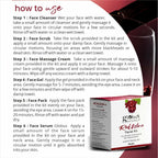 Globus Naturals Anti-Ageing Red Wine 6 Step Facial Kit | Grocsy