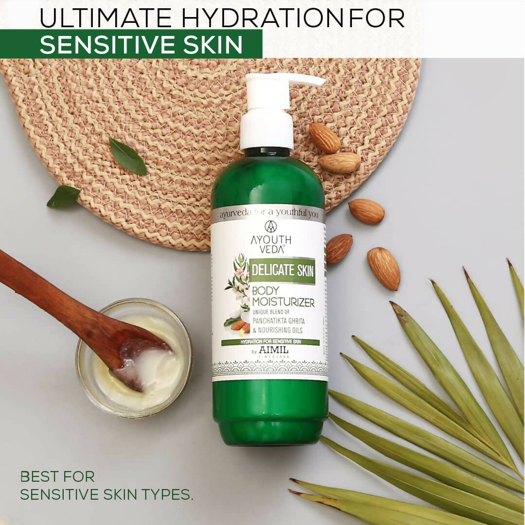 Ayouthveda Delicate Skin Body Moisturizer | Grocsy