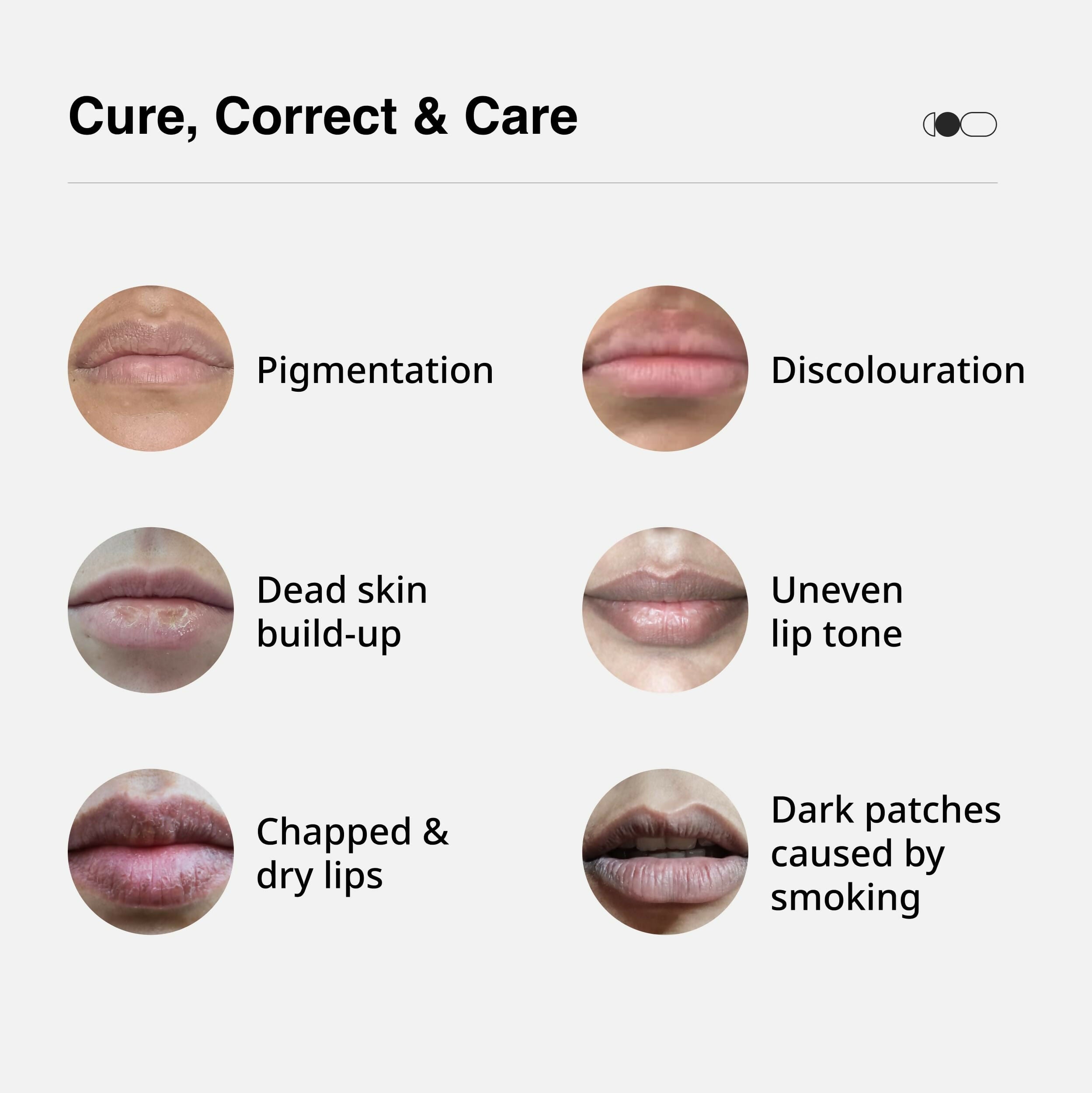 Cureskin Lightening Lip Scrub for Men and Women | Grocsy