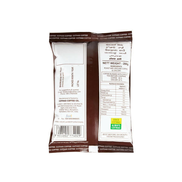 Cothas Coffee Darshini Special - Hotel Blend Coarse Coffee Powder | Grocsy