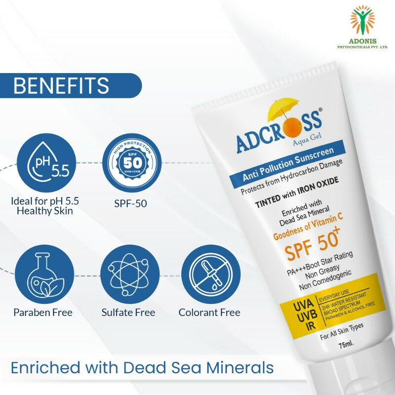 Adonis Adcross Aqua Gel Sunscreen | Grocsy