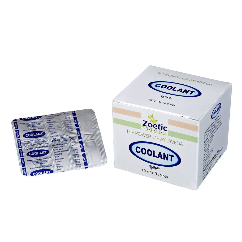 Zeotic Ayurveda Coolant Tablet | Grocsy