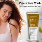 Globus Naturals Potato Face Wash with Plum & D-Panthenol | Grocsy