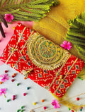 Joban Fashion Bridal Purse With Magnetic Lock - Red | Grocsy