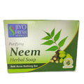 New Shama Jiyo Fresh Neem Herbal Soap | Grocsy