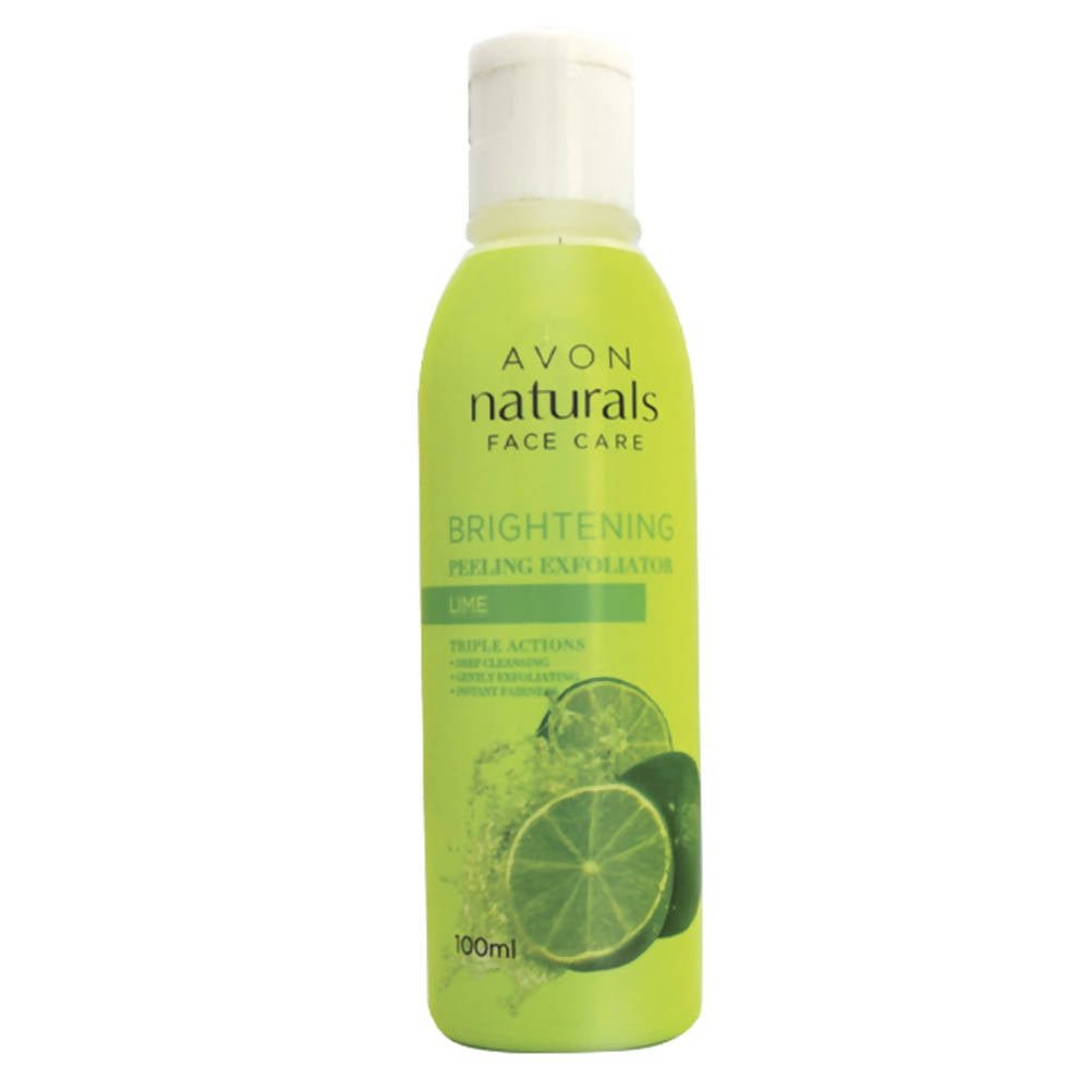 Avon Naturals Brightening Peeling Exfoliator Lime | Grocsy