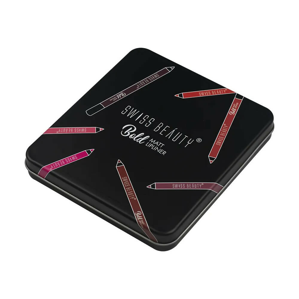 Swiss Beauty Bold Matt Lip Liner Set | Grocsy