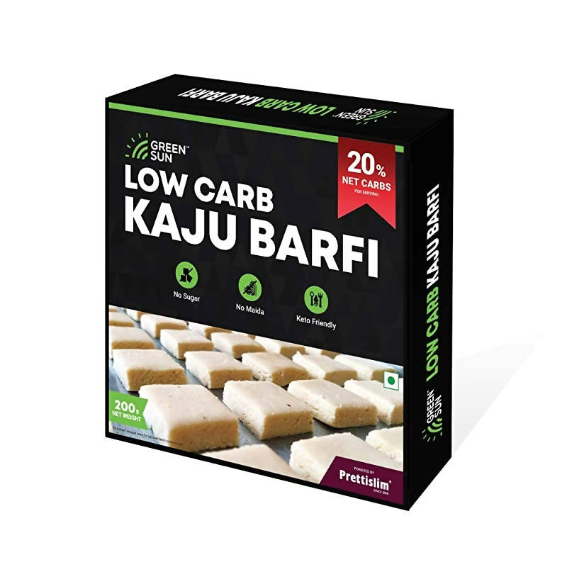 Green Sun Low Carb Kaju barfi | Grocsy
