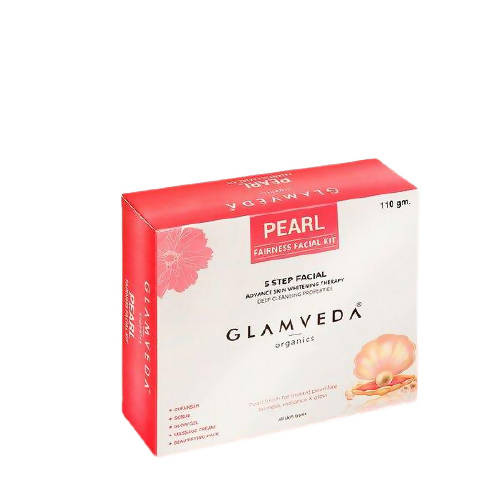 Glamveda Pearl Fairness Facial Kit | Grocsy