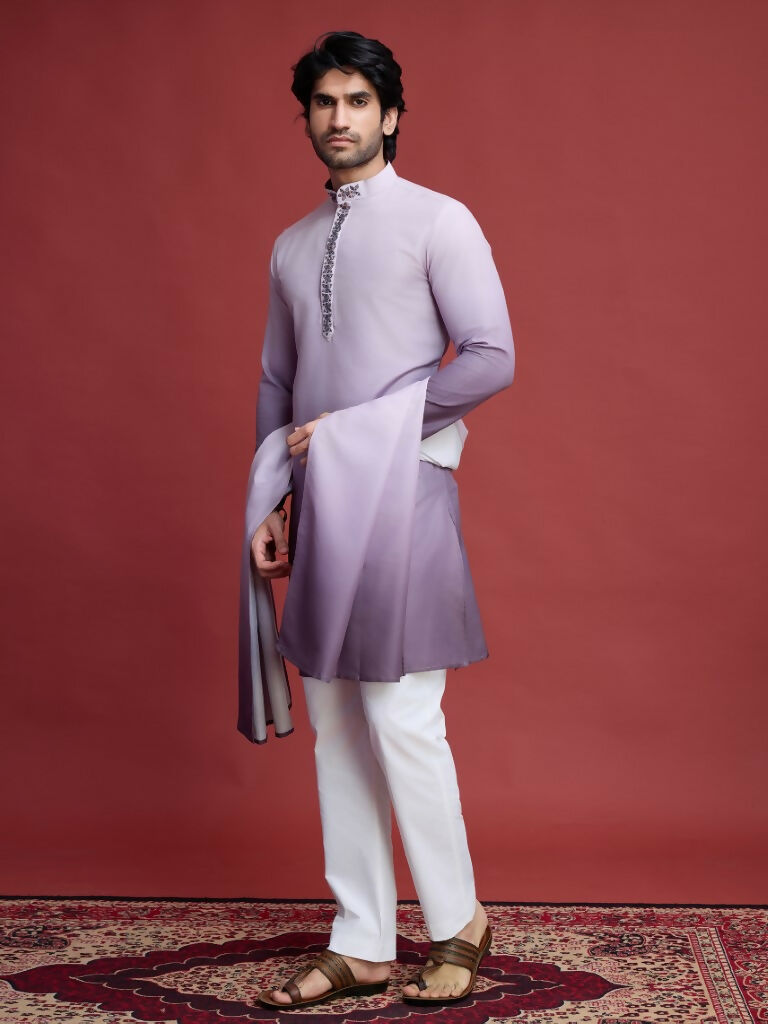 Vastranavya Exclusive Festival Wear Viscose Real Mirror Work Kurta with Dupatta Collection | Grocsy