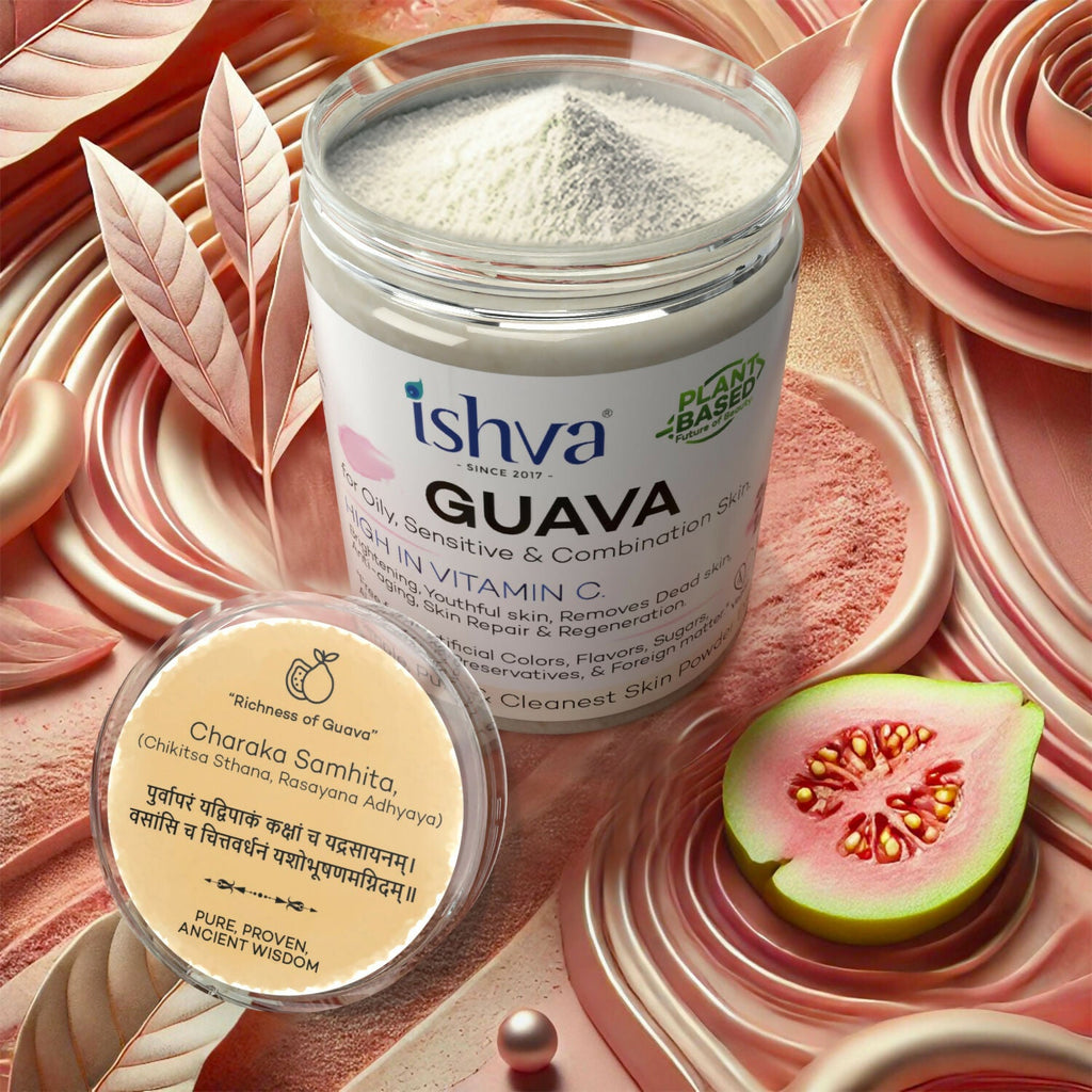 Ishva Guava Powder For Skin | Grocsy