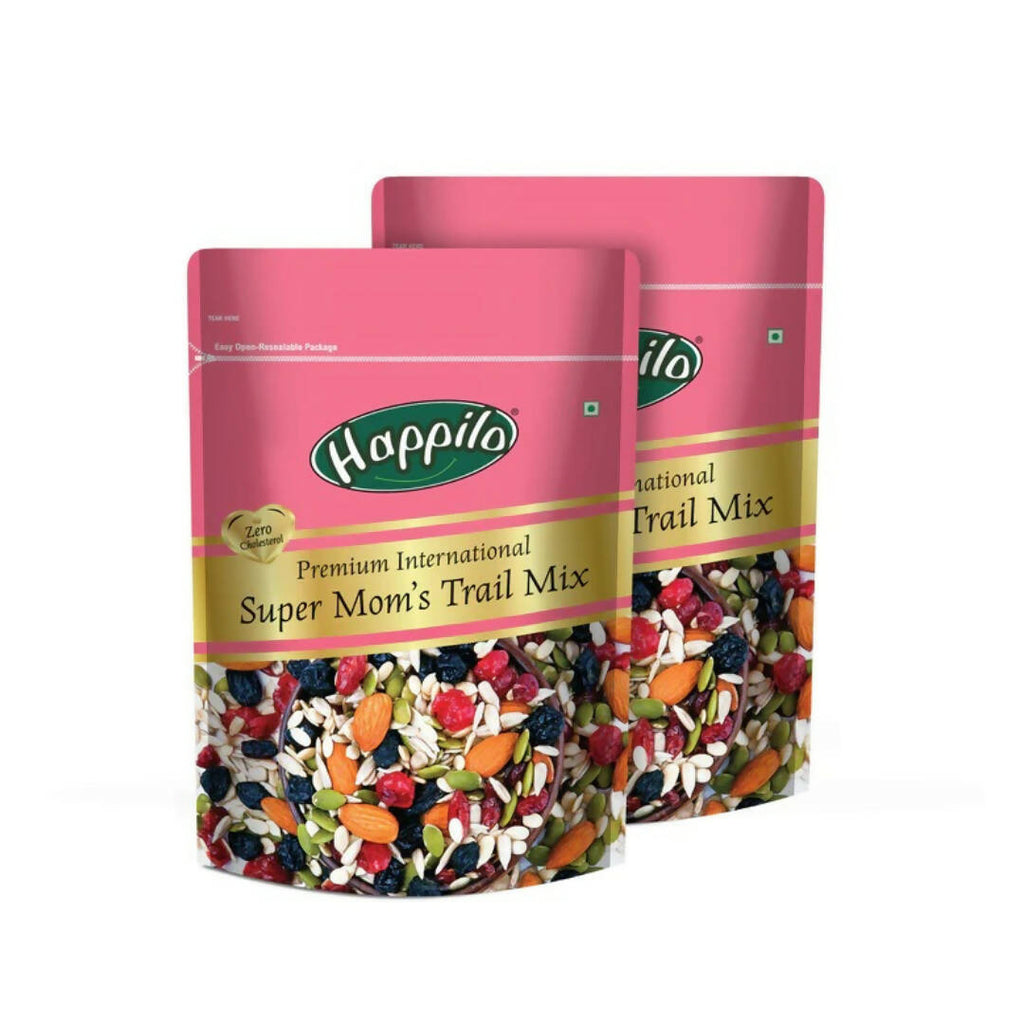 Happilo 100% Nutritious Premium Super Mom's Trail Mix | Grocsy