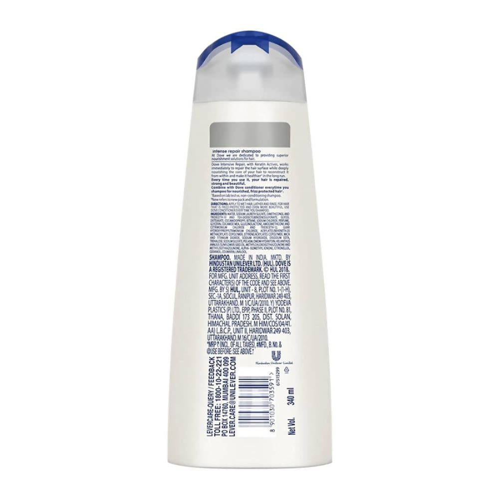 Dove Intense Repair Shampoo For Damaged Hair | Grocsy