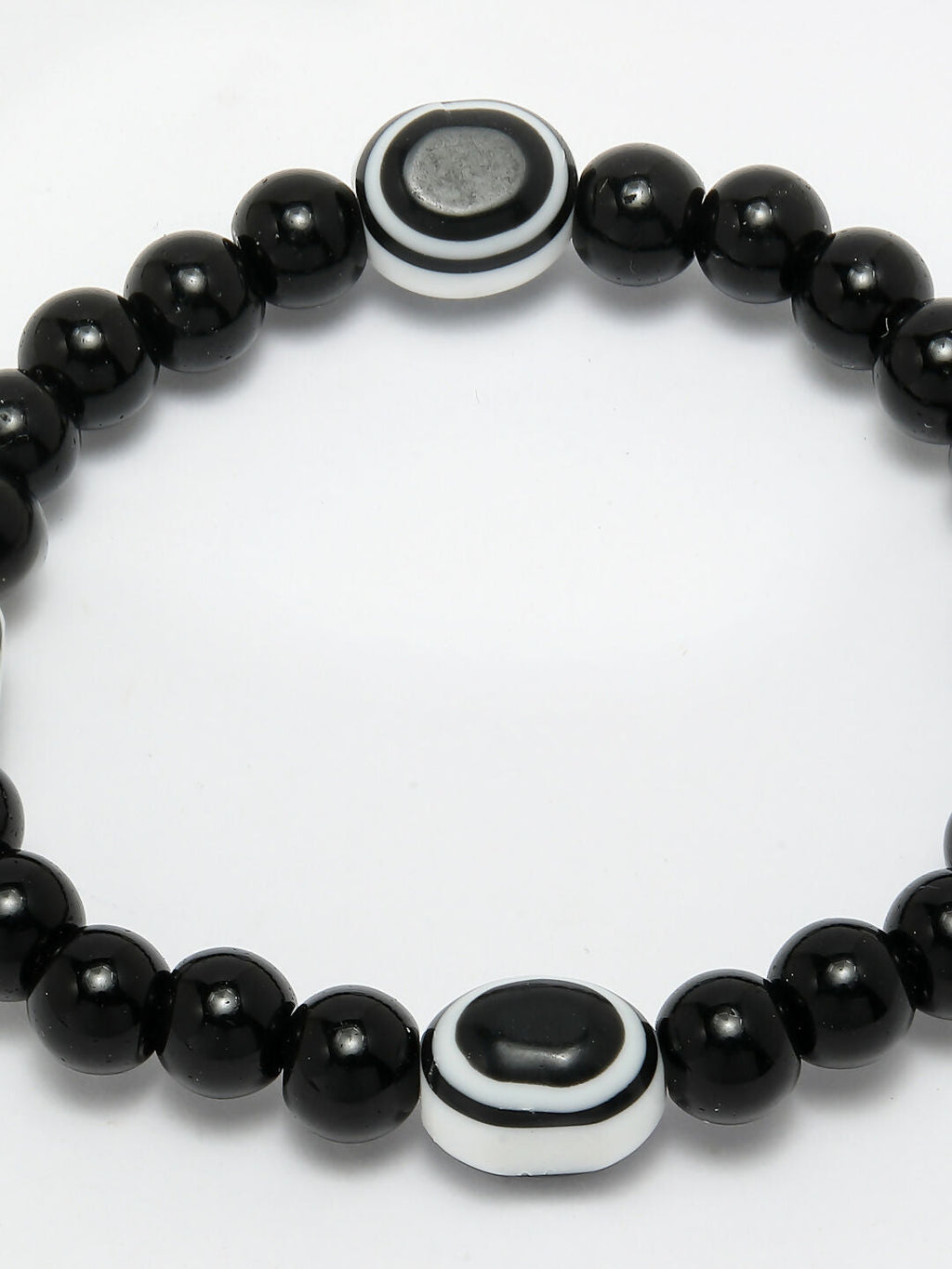 NVR Men & Women Evil Eye Beaded Adjustable Bracelet | Grocsy