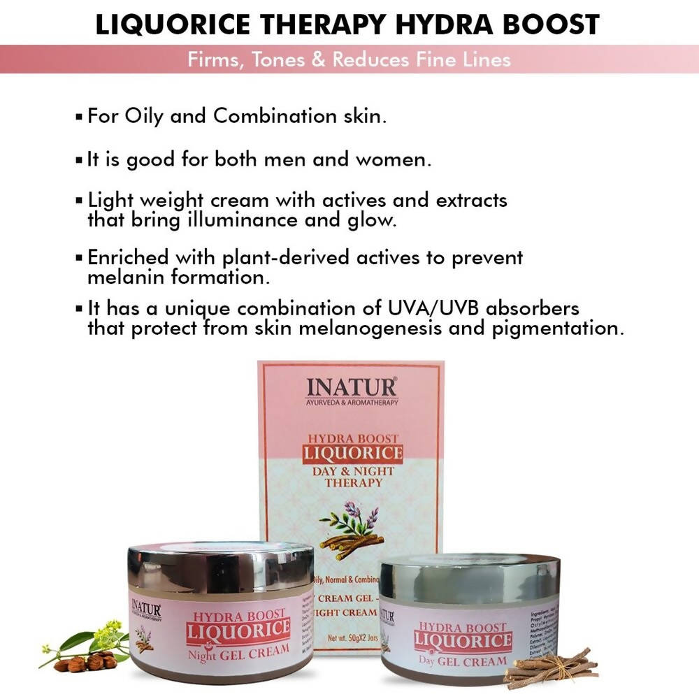 Inatur Liquorice Day and Night Cream Therapy | Grocsy